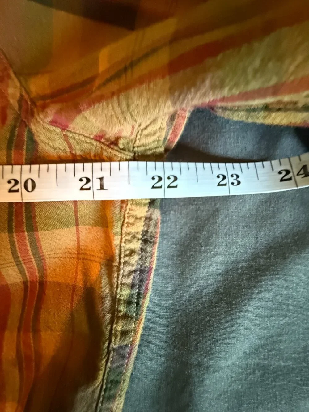 J. Crew Men's Indian Madras Western Pearl Snap Shirt, Medium